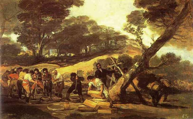 Francisco Jose de Goya Powder Factory in the Sierra. Germany oil painting art